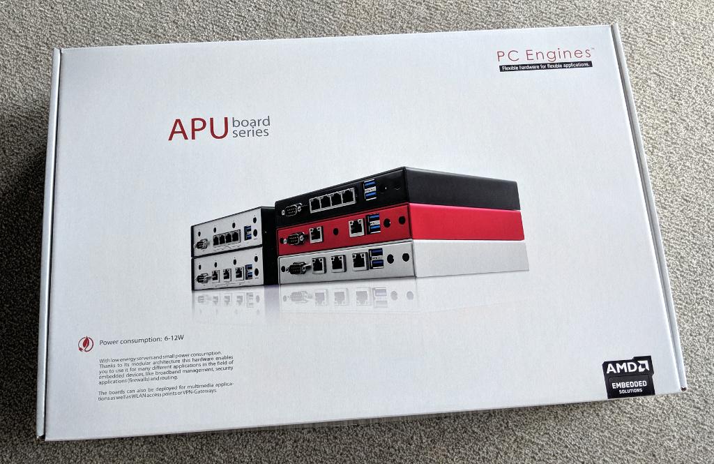 PC Engines APU2 box