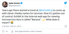 Twitter airbnb banana
