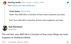 Twitter aws bill function things you have forgotten