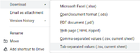 Google sheets download as tsv
